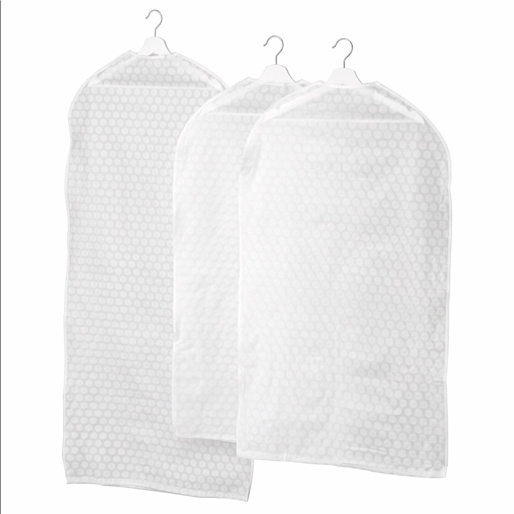 Set of Three Hanging Clothing Covers